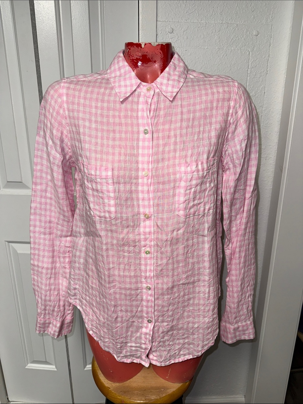 Lilly Pulitzer - Linen button shirt top blouse